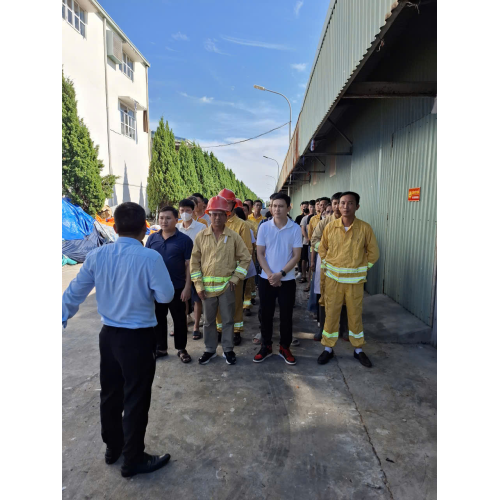 HUẤN LUYỆN ỨNG PHÓ SỰ CỐ CHẤT THẢI – NÂNG CAO NĂNG LỰC AN TOÀN MÔI TRƯỜNG